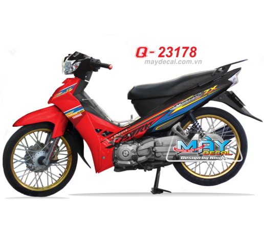 Q 23178 - Sirius Spark ZX do red den black xanh blue 