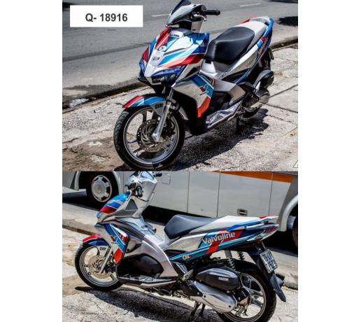 Q- 18916 AB 2016 VALVOLINE DO XANH BAC