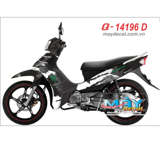 Q 14196 D - SI FI   monster vet dau mong tay cao quy ma devil trang den black white	