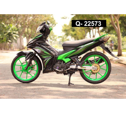 Q- 22573 EXCITER 2011 TEM LUA ZIN DEN XANH LA
