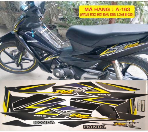 A-163 WAVE RSX DOI DAU DEN LOAI B-025