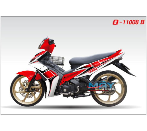 Q 11008 B EX 2010 tem 3 trieu tem roi do trang red white ba den black