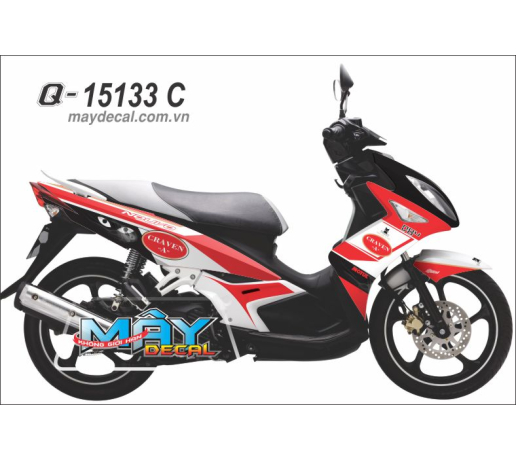 Q 15133 C NOUVO 4 mat ho bao eye puma craven meo den black cat thuoc la motul red do trang white