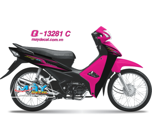 Q 13281 C - WAVE 2017  hong den pink black tem roi duong net line