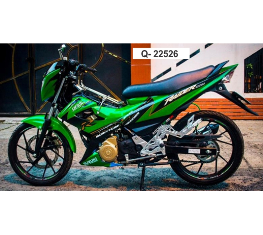 Q- 22526 RAIDER XANG CO R SOC XANH LA DEN