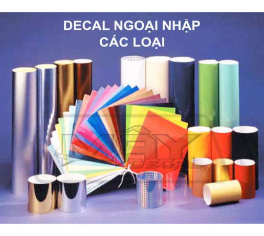 decal ngoai nhap