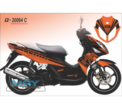 Q 20064 C No4 cam den duong net line soc orage black