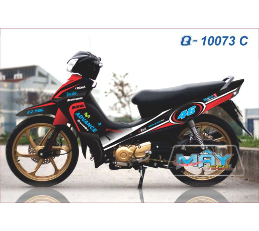 Q 10073 C JUPITER TRUM  RACING mobil xanh z kawa trang green white duong net line