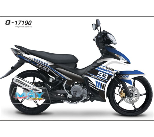 Q 17190 EXCITER trang den xanh gp duong blue white black soc gach