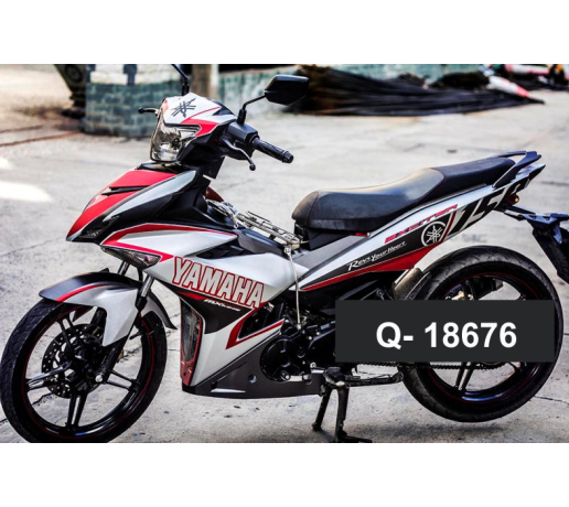 Q- 18676 EXCITER 150 CHU YAMAHA LON DO BAC DEN