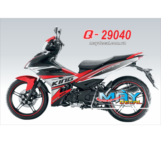 Q 29040 EX 150 KING mx king do den black red 