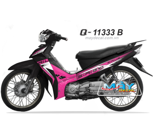Q 11333 B - Sirius den black trang white hong pink rc edition siri advanced line rius