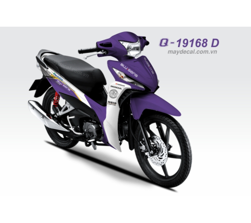 Q 19168 D - WAVE RSX 2014 trang tim iveco logo duong net line purple white blu:sens