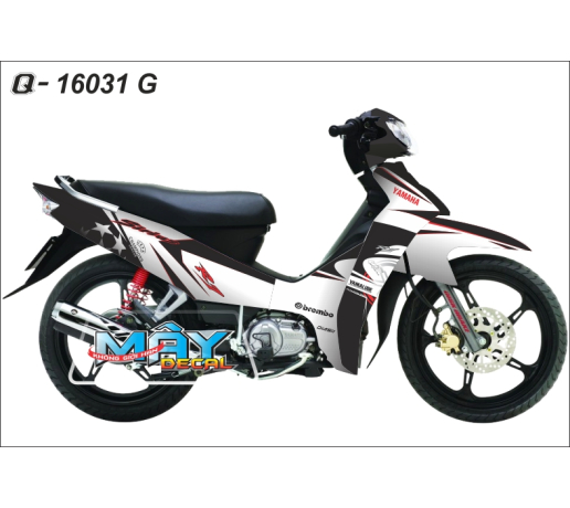 Q 16031 G SIRIUS den trang black white yamaha r1 champion