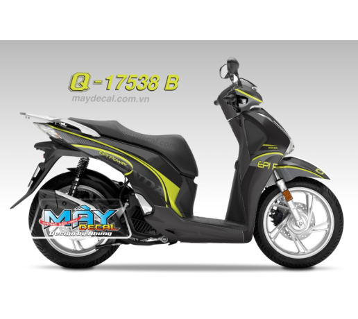Q 17538 B - SH 2017 vang den yellow black duong n teline