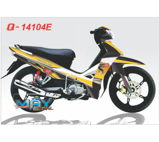 Q 14104E - SI bia 333 vang den rong dragon yellow black long beer