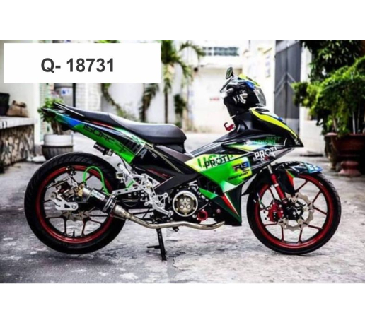 Q- 18731 EXCITER 150 PROTI R9 XANH DEN