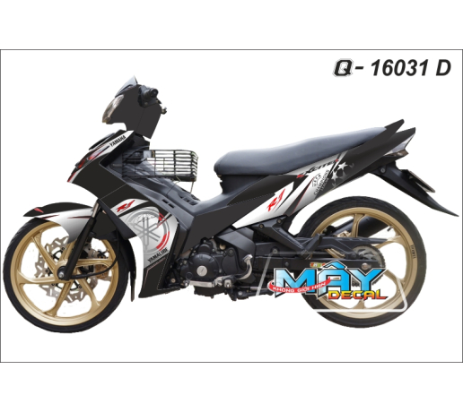 Q 16031 D Exciter den trang black white yamaha r1 champion