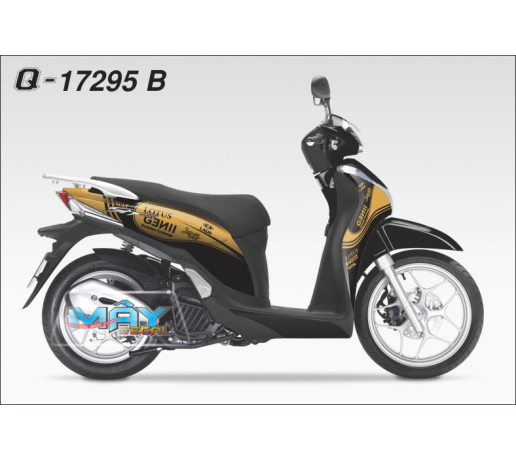 Q 17295 SH MODE genil lotus den vang dong black cooper duong net soc