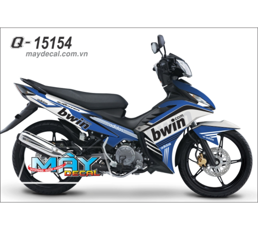 Q 15154 exciter bwin addidas xanh gp trang blue white soc sport the thao