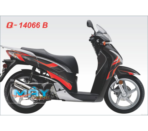 Q 14066 B - SH  trang xanh gp den duong net line air brush