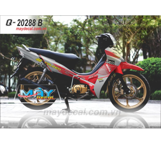Q 20288 B JU MX do xam gray red logo falken yamaha caro motul takegawa proti agv sport 